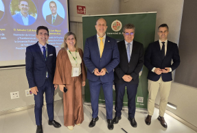 Salvador Coll, Mª Victoria López, Nicolás Ruiz, Antonio Posadas y Luis Miguel Carmona.