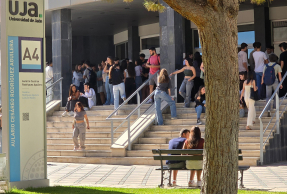 Aulario A4, en el Campus Las Lagunillas.