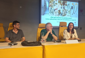 Marta Torres, Carlos Salazar y Juan Lorite Moreno.
