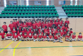 Participantes en las Escuelas Deportivas de Verano de la UJA en el Campus Las Lagunillas.