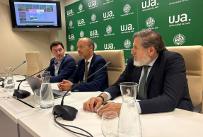 Luis Jesús García-Lomas, Francisco Roca y Cristóbal Pérez.
