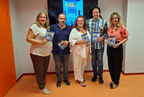 Consuelo Díez, José Ramón Izquierdo, María Maroto, Javier Cortés y Nieves Moyano. 