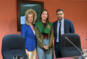 De izquierda a derecha, Teresa Pérez Giménez, Rocío Uceda y Rafael Moreno.