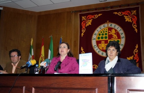 Presentación de la beca Séneca en la EPS de Linares