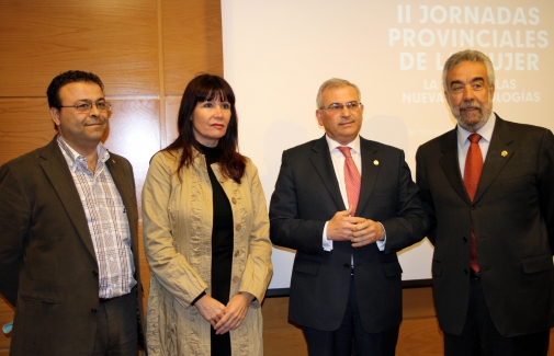 Joaquín Álvarez, Micaela Navarro, Manuel Parras y Francisco Rodríguez