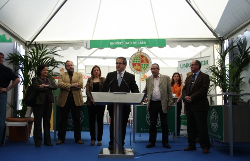 Inauguración de la Feria de Empleo 2011.