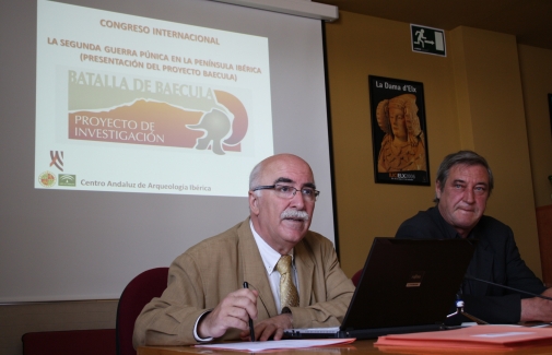 Arturo Ruiz y Manuel Molinos, en la presentación.