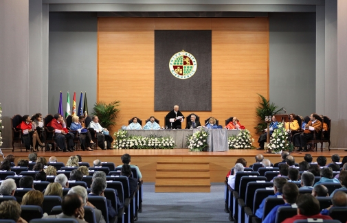 Acto de apertura del Curso Académico 2011-2012 de la Universidad de Jaén