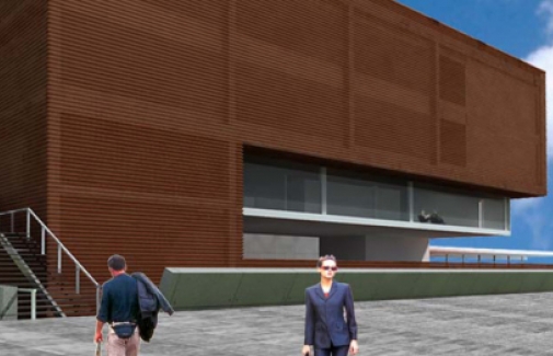 Imagen virtual del futuro Campus de Linares.