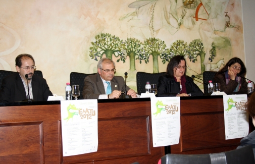 Víctor Iriarte, Manuel Parras, Ana María Ortiz e Isabel Moreno