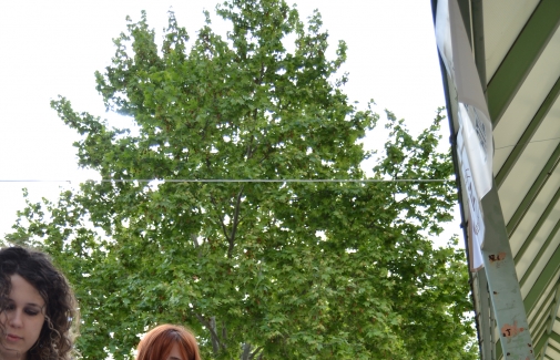 Stand de la Feria del Libro de la UJA. Foto: Myriam Sánchez