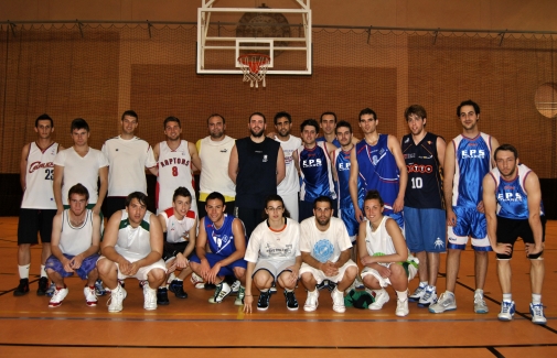 Participantes en baloncesto. Foto: Laura Moreno.