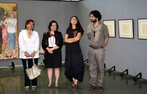 Momento de la inauguración