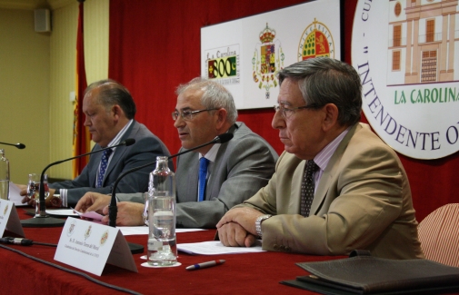 Antonio Torres del Moral, Manuel Parras y Francisco J. Gallarín.