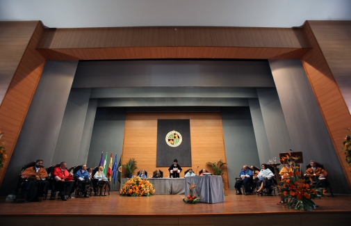 Momento de la inauguración oficial del curso académico. Foto: Sitoh Ortega