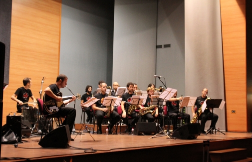 Actuación de la Clasijazz Big Band. Foto: Raúl Carmona.