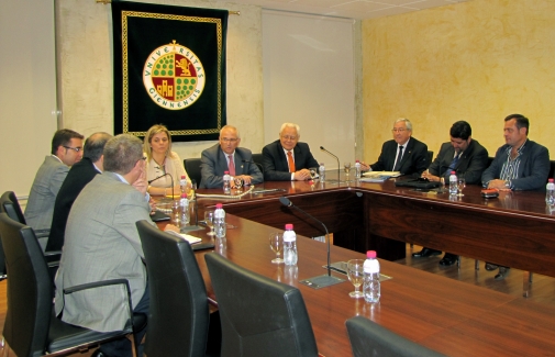 Reunión celebrada en la Universidad de Jaén. Foto: Carlos Luque.