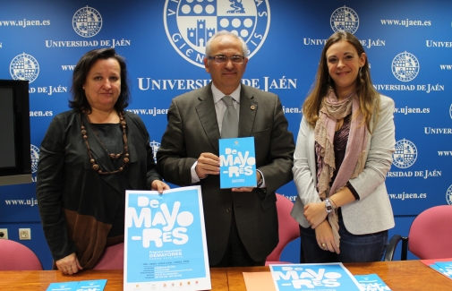 Ana Mª Ortiz, Manuel Parras y Juana Mª Ortega. Foto: Raúl Carmona.