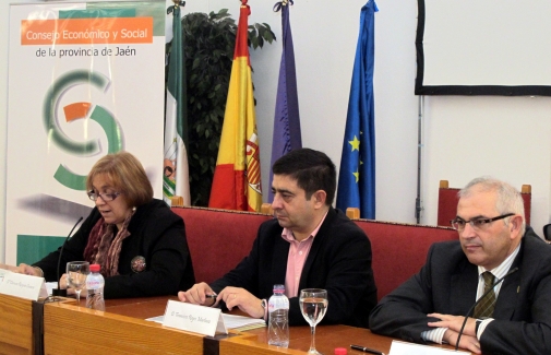 Manuel Parras, Francisco Reyes y Carmen Rísquez.
