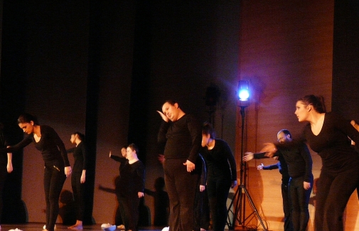 Un momento de la actuación.