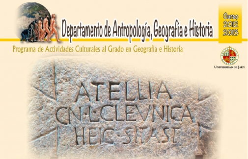 Cartel del seminario &amp;quot;Iniciación Epigrafía romana&amp;quot;