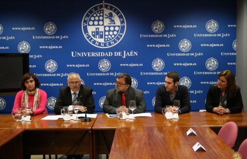 Pilar Ortega, Manuel Parras, José Ángel Cifuentes, José Ignacio Jiménez y Adoración Mozas