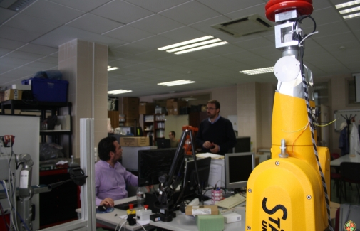 Laboratorios del grupo de Robótica, Automática y Visión por Computador de la UJA.