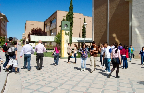 Una imagen del Campus de Las Lagunillas.