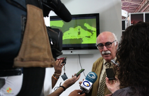 Arturo Ruiz, en la presentación ante los medios de comunicación.