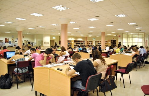 Imagen de la Biblioteca de la UJA.
