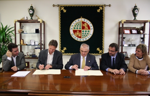 Sebastián Bruque, Phil Joaquim Bach, Manuel Parras, Juan Gómez y Victoria López