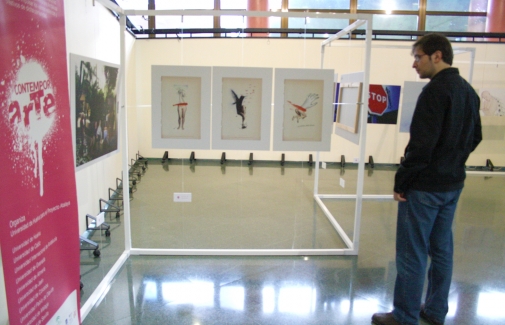Exposición, en la Sala Zabaleta.