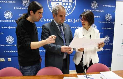 Daniel Polo, Jorge Delgado y Raquel Puentes, en la presentación de las actividades.