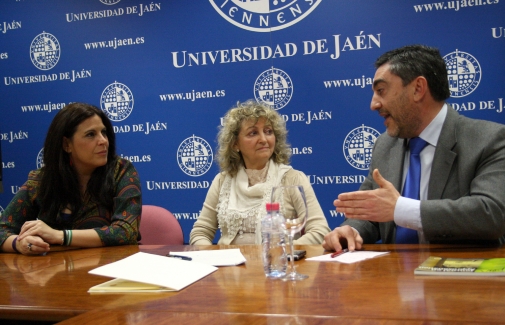 Ángeles Férriz, Mª Ángeles Peinado y Francisco Javier Muñoz