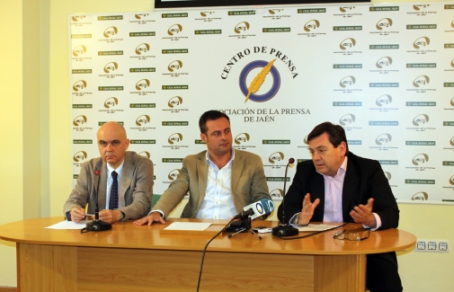 José Juan Gaforio, Juan Vilar y José Mª Valdivia.