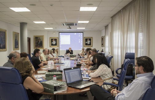 Reunión de los decanos de Educación de las universidades andaluzas. Foto: Pilar Vega