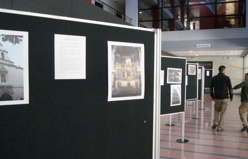 La muestra puede verse en el edifico C 5. Foto: David Jódar
