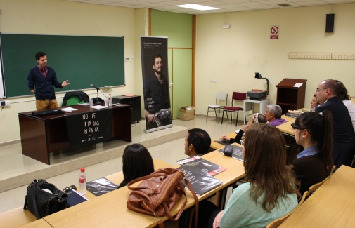 José Manuel Ruiz, durante su intervención.