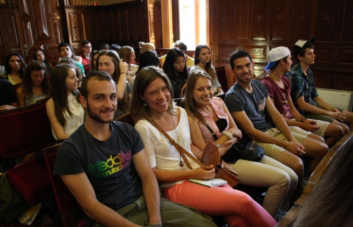 Estudiantes extranjeros, hoy en la Diputación Provincial de Jaén