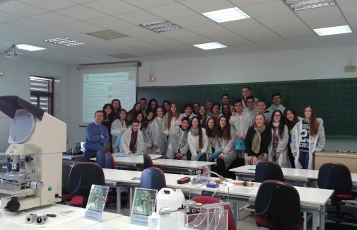 Alumnado del IES Divina Pastora de Martos.