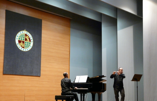 Concierto celebrado en el Aula Magna.