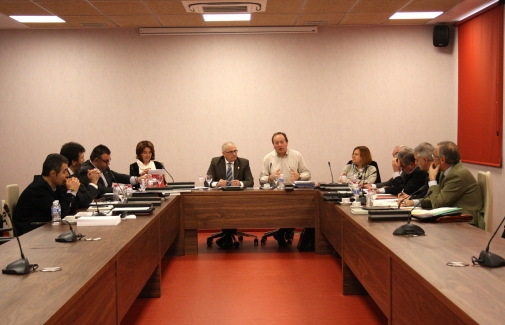 Mesa de Gerentes de la CRUE, celebrada la pasada semana en Jaén.