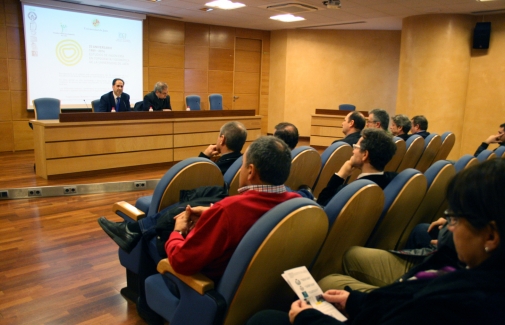 Presentación de las actividades a cargo de Francisco J. Gallego y Jorge Delgado.