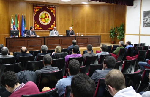 Acto de clausura del curso.