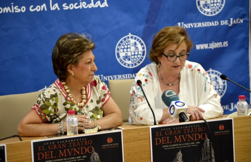 Cristina Nestares y María Dolores Rincón, durante la rueda de prensa de presentación de la actividad. Foto: Conrado Torres