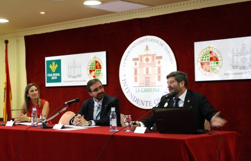 Yolanda Reche, Juan Gómez y Juan Carlos Castillo.