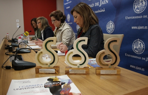 Presentación de la I Carrera Solidaria 'Universidad de Jaén'.