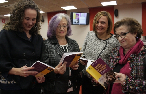 Antonia García, Manuela Ledesma, Matilde Peinado y María Dolores Rincón