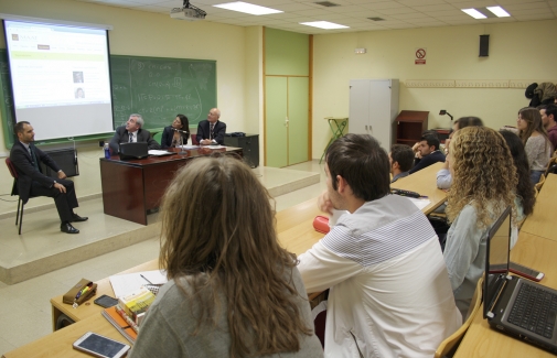 Acto de clausura del curso.