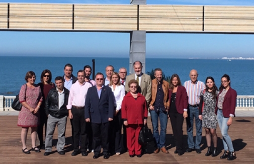 Foto de miembros de las Cátedras de E.F. andaluzas.